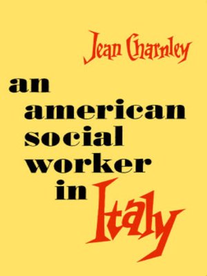 cover image of An American Social Worker in Italy